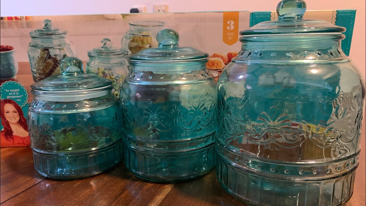 Cassie Embossed Canister Set by The Pioneer Woman review!