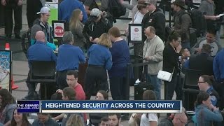 Heightened security across the country