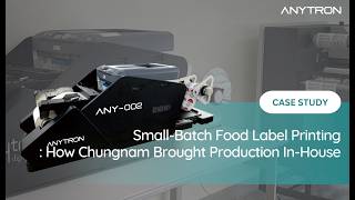 Small-Batch Food Label Printing In-House | ANY-002 & ANY-BLADE Customer Story