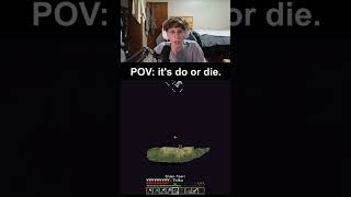 POV: SAVED HARDCORE WORLD... #minecraft