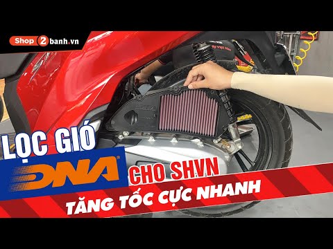 Video Lọc gió DNA chính hãng giúp tăng tốc nhanh hơn cho SHVN - youtube