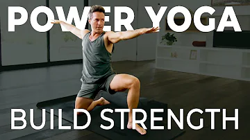 Power Yoga for Muscle Building: 30-Minute Energizing Practice for All Levels with Travis Eliot
