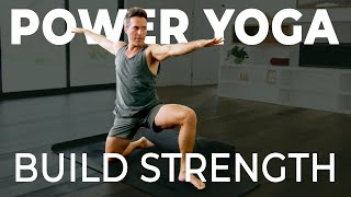 Power Yoga for Muscle Building: 30Minute Energizing Practice for All Levels with Travis Eliot