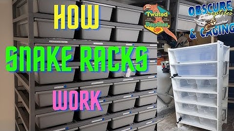 How to Set up a Snake Rack