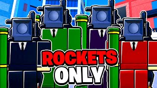 Is Rocket Cameraman OVERPOWERED? (Toilet Tower Defense)