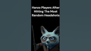 Hanzo Players After Hitting The Most Random Headshot #shorts