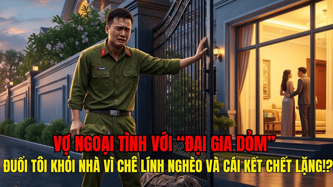 Vợ Ngoại Tình Với “Đại Gia Dỏm”  Đuổi Tôi Khỏi Nhà Vì Nghèo Để Rồi Chết Lặng Khi Biết Sự Thật!
