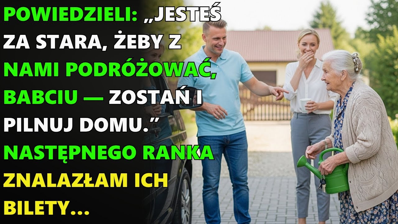 Powiedzieli: ‘Babciu, zostań w domu’. Następnego dnia pokazałam im, jak bardzo się mylili.