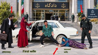 The husband intends to go to court to divorce his second wife; the second wife wants to prevent this