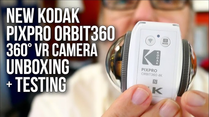 Cámara Kodak PIXPRO ORBIT360 4K Spherical VR Adventure – Videostaff