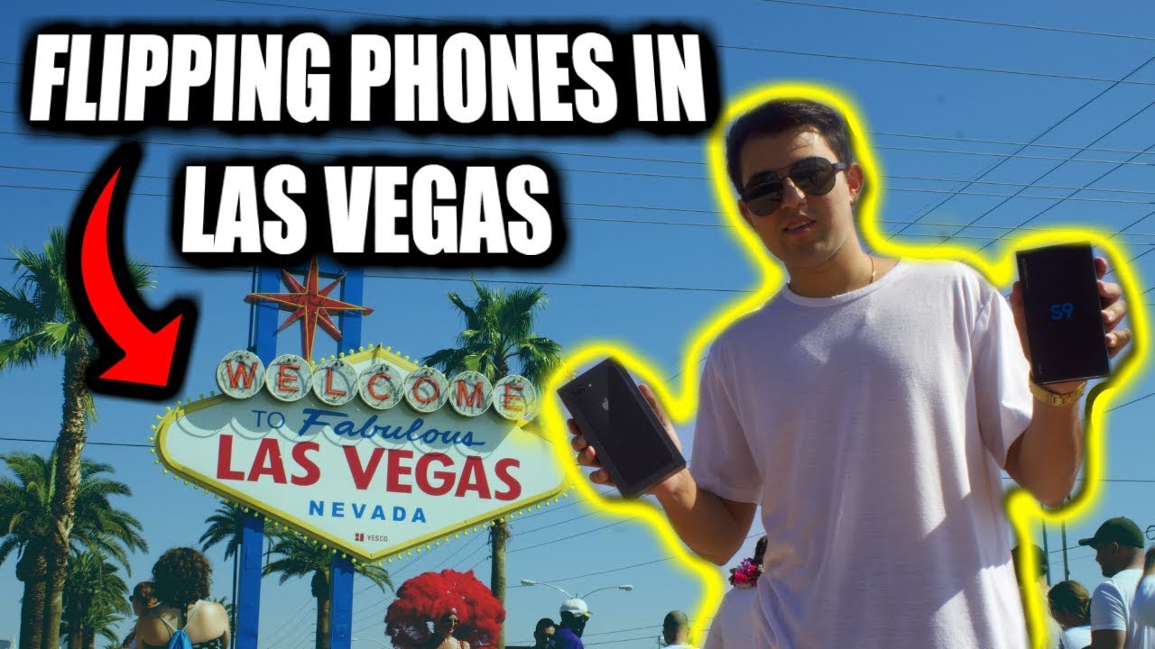 TRAVELING TO LAS VEGAS TO FLIP PHONES