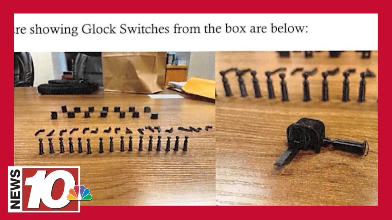 Police say man made illegal gun parts with 3D printer - YouTube