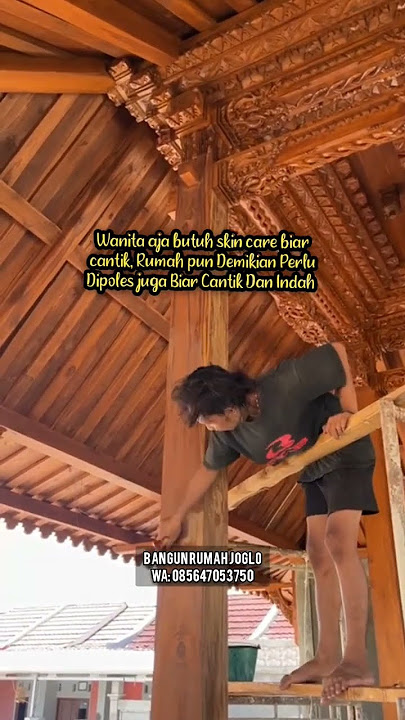 Rumah Joglo Pendopo Ukir Kayu Jati Murah Jakarta Bogor Bekasi #jogloukir #joglopendopo #joglobogor