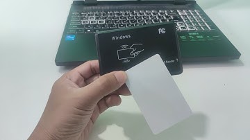 เขียนโปรแกรมบนบัตร RFID