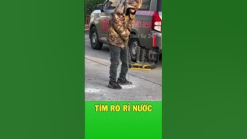 Cách tìm ra điểm thủng ống nước mà không cần đào bới nhiều