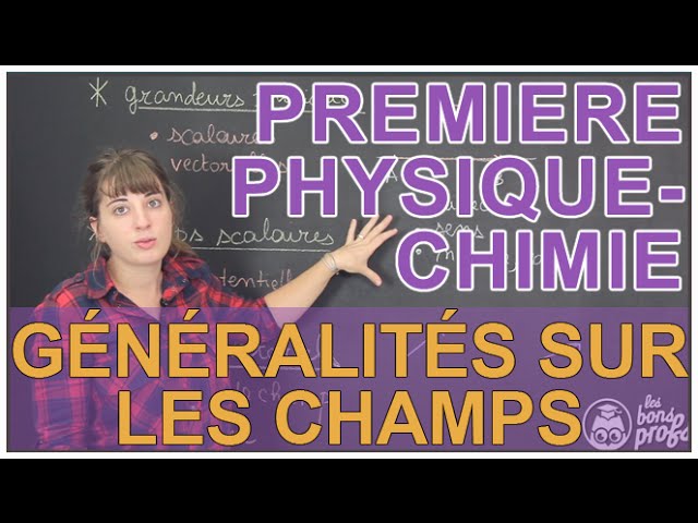 Généralités sur les champs - Physique-Chimie - 1ère - Les Bons Profs
