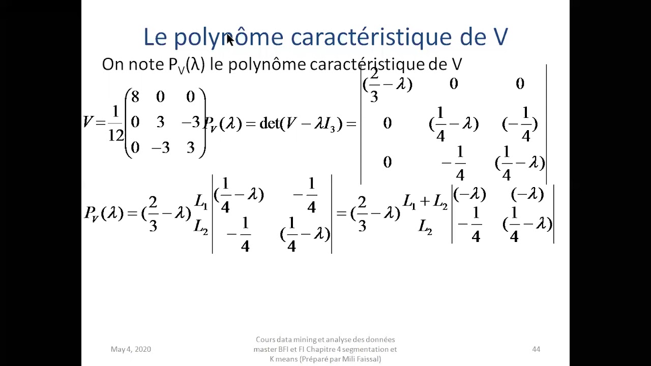 Analyse en composantes principales (ACP) PART 5