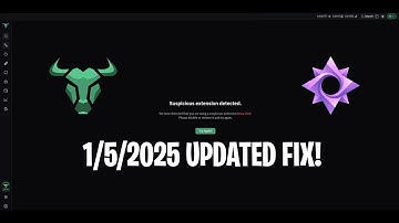 How to Fix Nova Click "Suspicious Extension Detected" Error On BullX Neo (1/5/2025 UPDATED FIX)