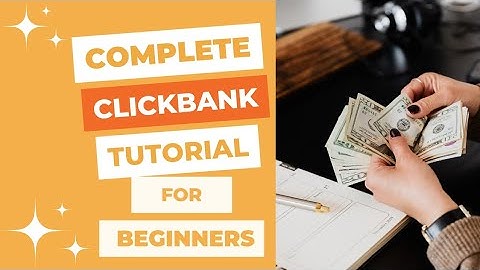 Clickbank Tutorial For Beginners. Step by Step video on how to make money with clickbank