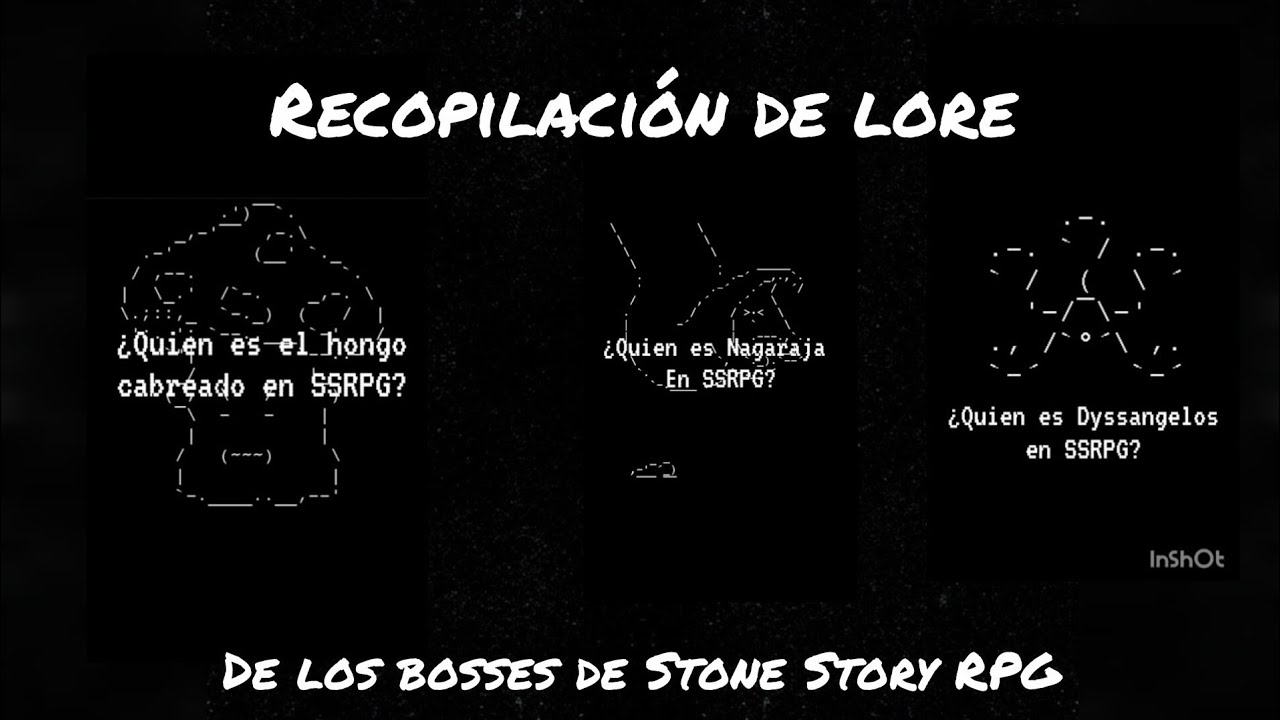 Recopilación de el Lore de todos los bosses de Stone Story RPG en Shorts 🪨🌛