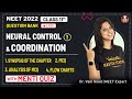 NEET: Neural Control & Coordination | Class 11 | NEET Biology Question Bank-01 | NEET 2022 | Vedantu