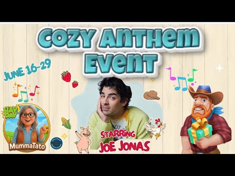 New to the game, Music has arrived! #joejonas #supercellpartner #haydaycozyanthem