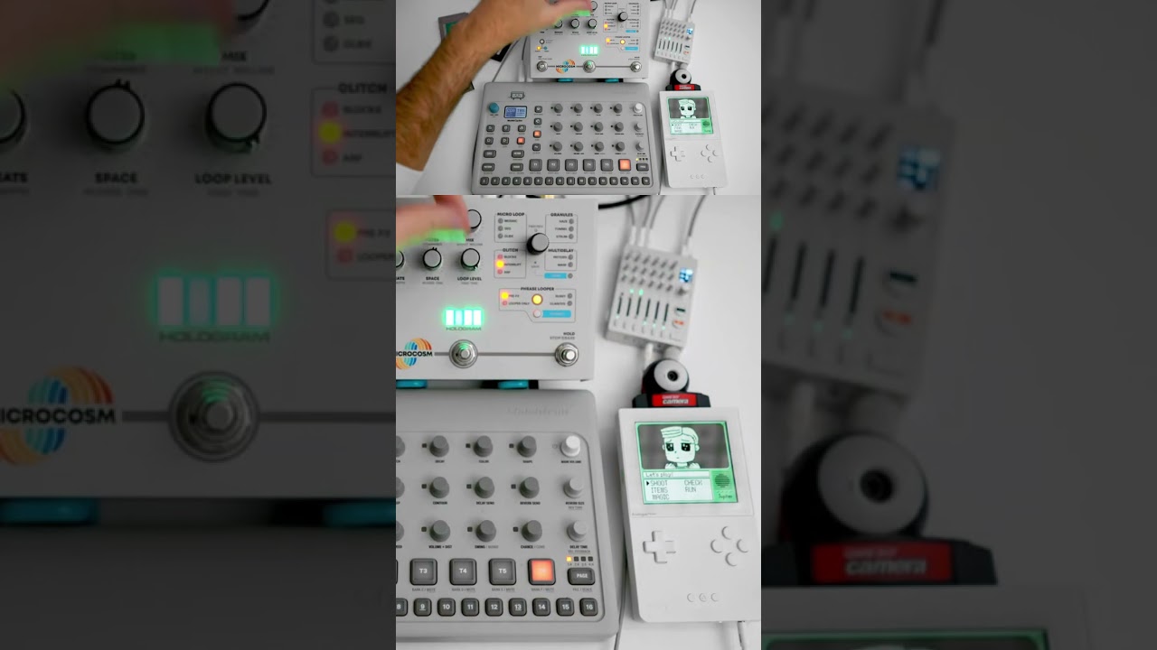 GameBoy Camera Music into 