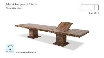 Ashurst extending dining table
