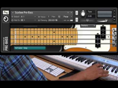 Native Instruments - Scarbee Pre Bass - Tutorial