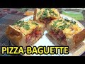 Pizza-Baguette or Stuffed Baguette