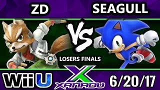 S@X 207 - InC|ZD (Fox) Vs. InC|Seagull (Sonic) - SSB4 Losers Finals - Smash 4  - Smash for Wii U.