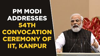 LIVE : PM Modi addresses 54th Convocation Ceremony of IIT, Kanpur || TVNXT NEWS