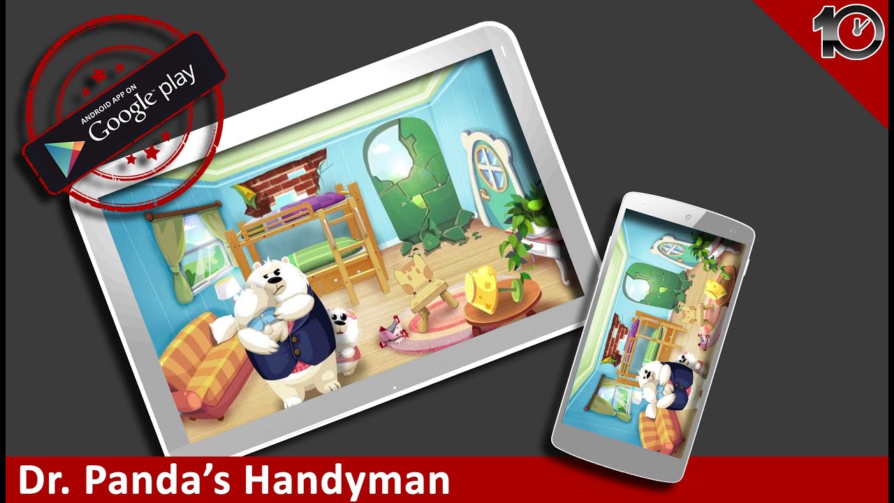 Dr Panda Handyman Educational iPad app for Kids Dr.Panda Full