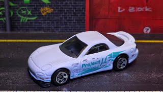 '95 Mazda RX 7 - Hotwheels - Unboxing.