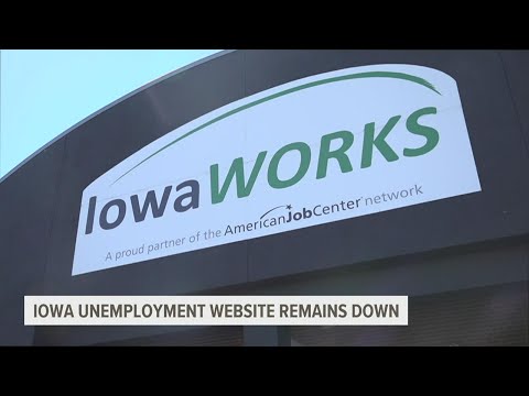 Iowa's unemployment remains down due to external outage