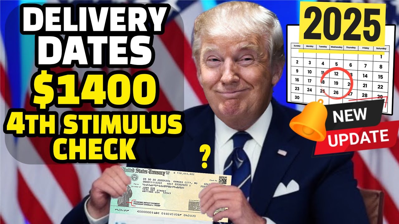 🎉NEW $1400 LATEST 4th Stimulus Check News For ALL SSI,SSDI,VA Seniors?$2400 ✅ Social Security Raise?