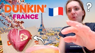 Trying the First Dunkin Donuts in France