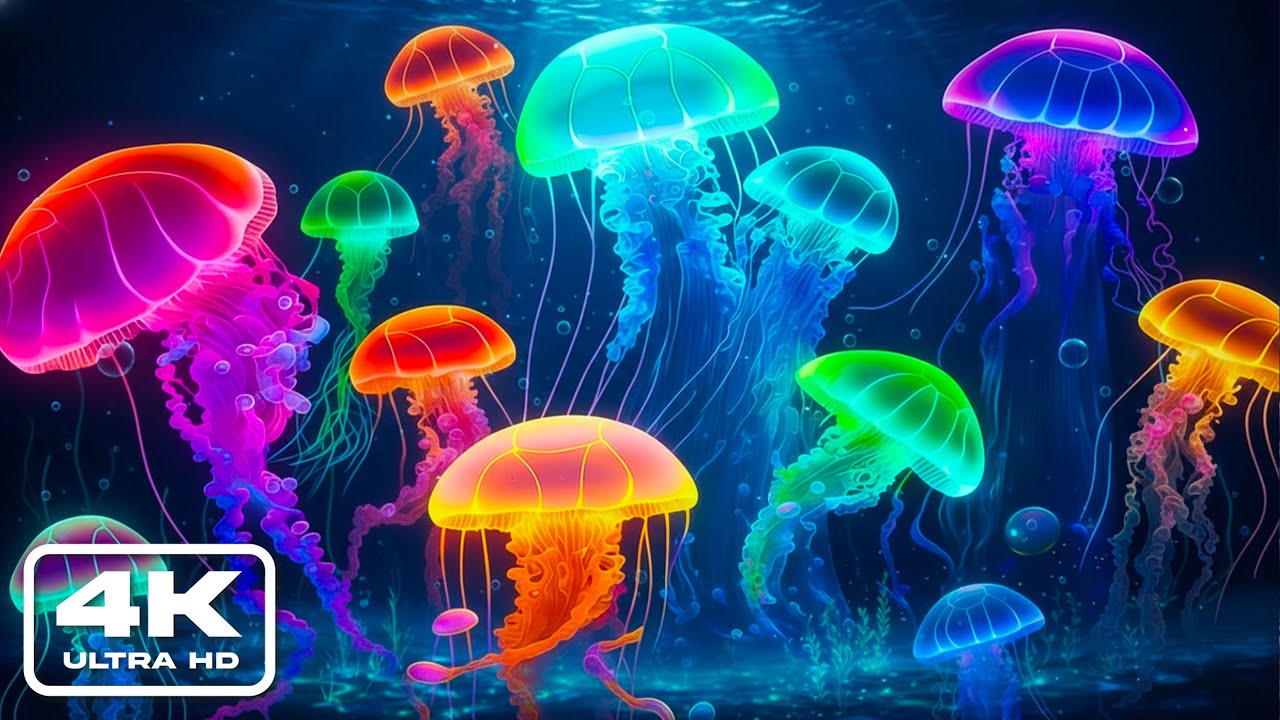 Impresionante Escape al Acuario 4K: Peces Tropicales y Arrecifes de Coral con Música para Dormir 🐠