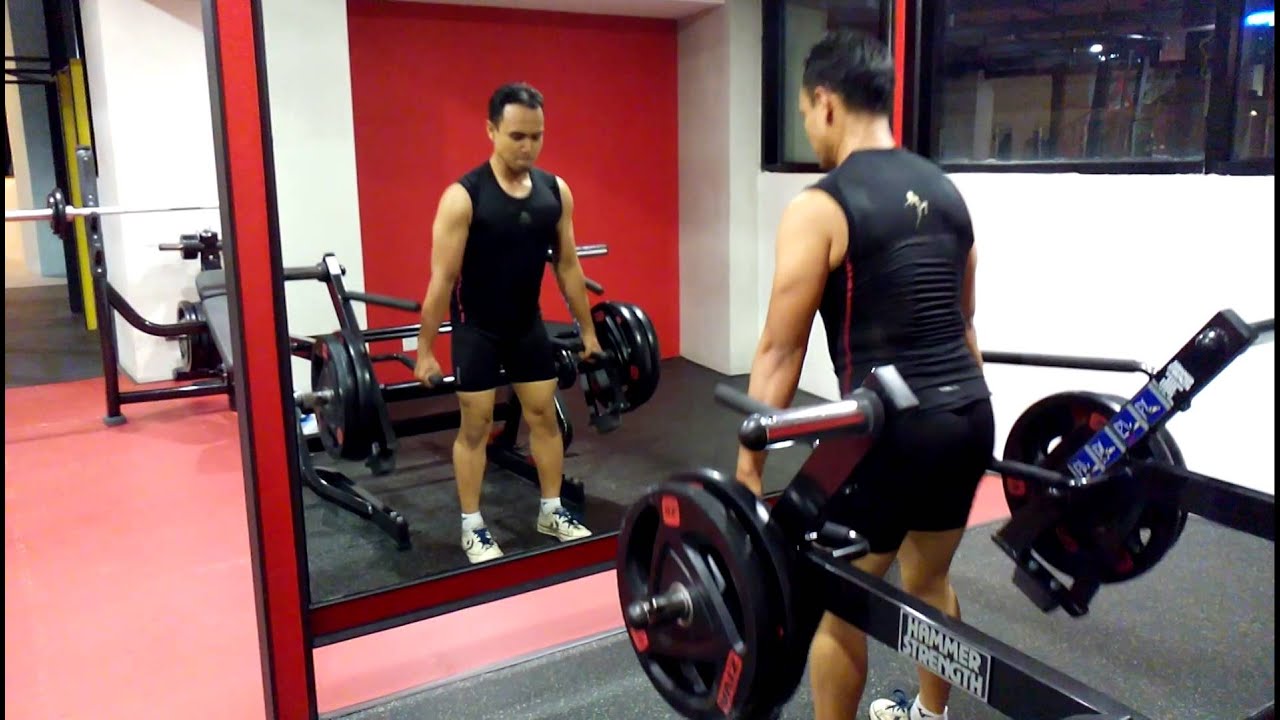 Hammer Strength Ground Base Squat. - YouTube