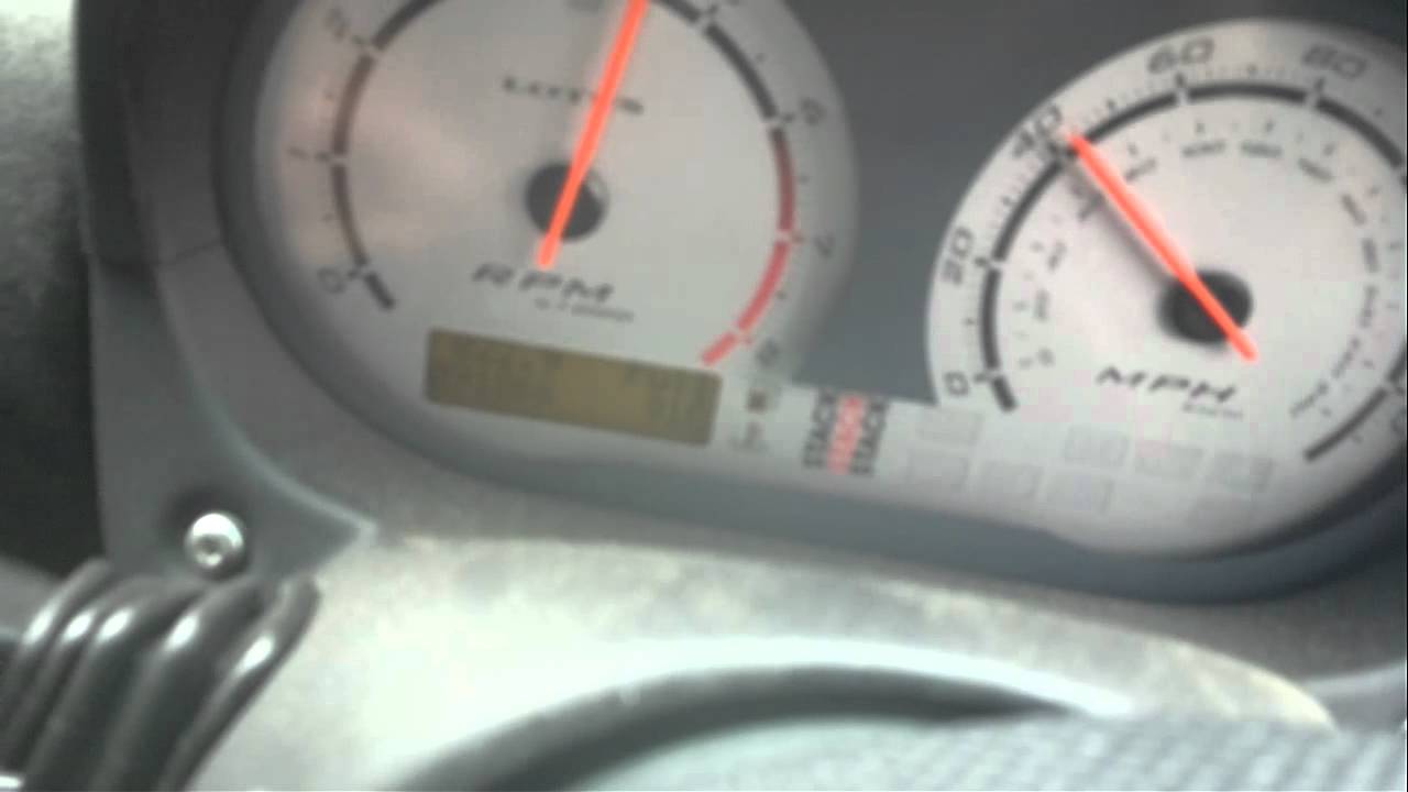 Lotus S2 Elise DVA K05 conversion - In gear acceleration