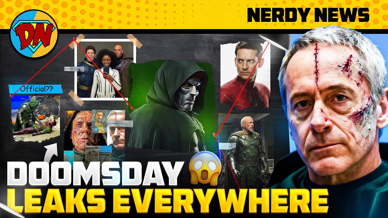Avengers Doomsday RDJ Look Reveal 🔥, The Mummy New Movie 😁, Spider-Man 🕸️  | Nerdy News 391
