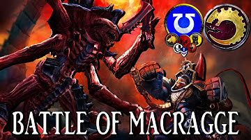 BATTLE OF MACRAGGE - First Tyrannic War | Warhammer 40k Lore