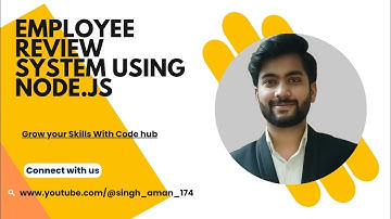 Employee Review System using Node js, mongodb, express || Coding Ninjas Project || Skill test.