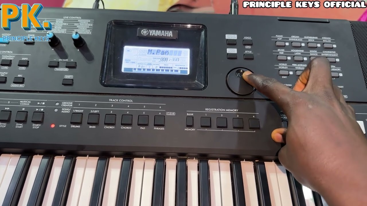 Quick one how to set up 2 powerful Worship tones on Yamaha Psr