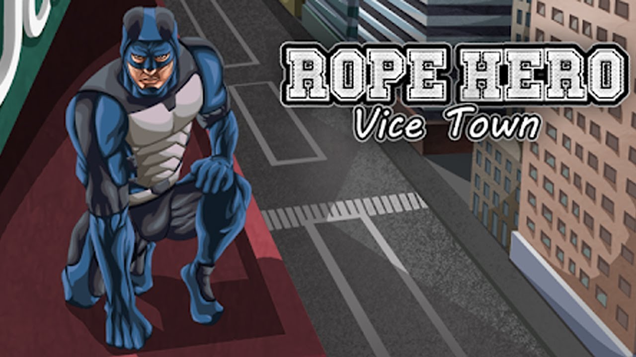 Rope Hero Vice Town Gameplay Android YouTube