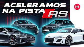 Audi Rs No Brasil Testamos Todas As Versões Na Pista Conheça O Q8R8Rs Q3 Sportbackrs6 Avant