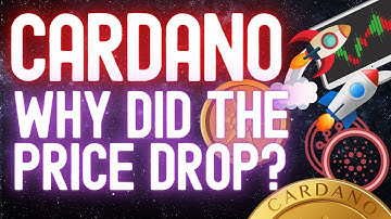 Cardano ADA Price News Today - 3 Reasons: Why Cardano Dropped in Price Today! Technical Analysis!