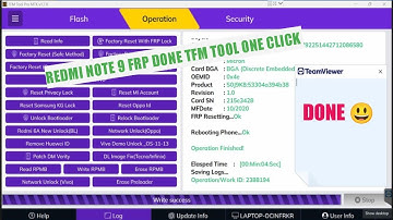 redmi note 9 frp remove tfm tool one click done