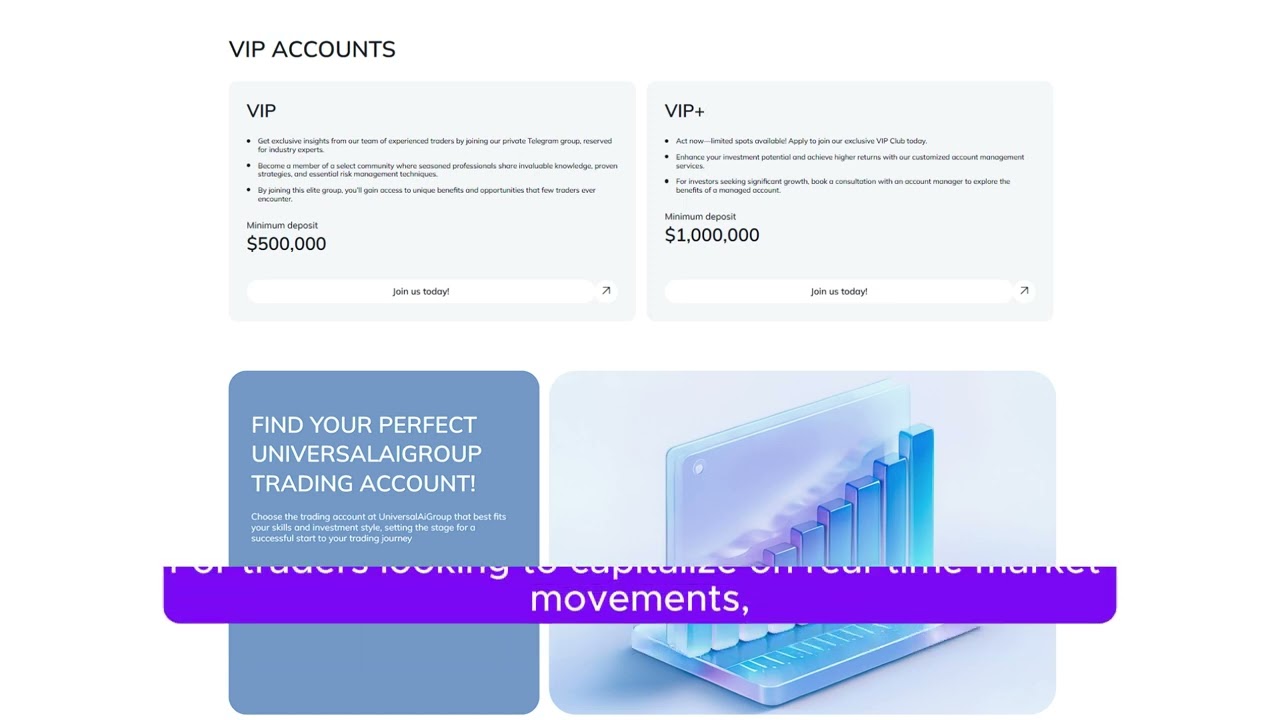 UniversalAiGroup.com Review – A Reliable Platform for Diversified Trading