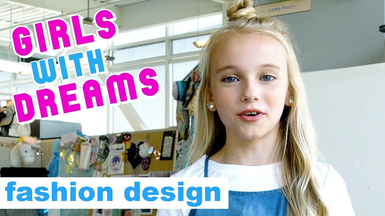 FASHION DESIGNER - GIRLS  WITH DREAMS 💗 JUSTICE